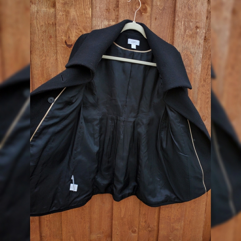 LOFT black coat - Picture 3 of 5